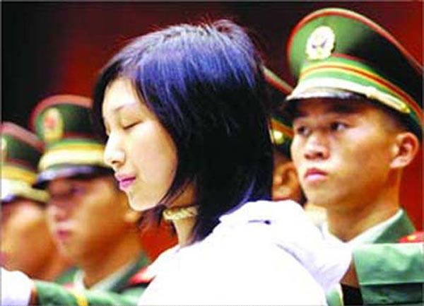 中国最美的十名女死刑犯:多数曾遭性侵犯(组图